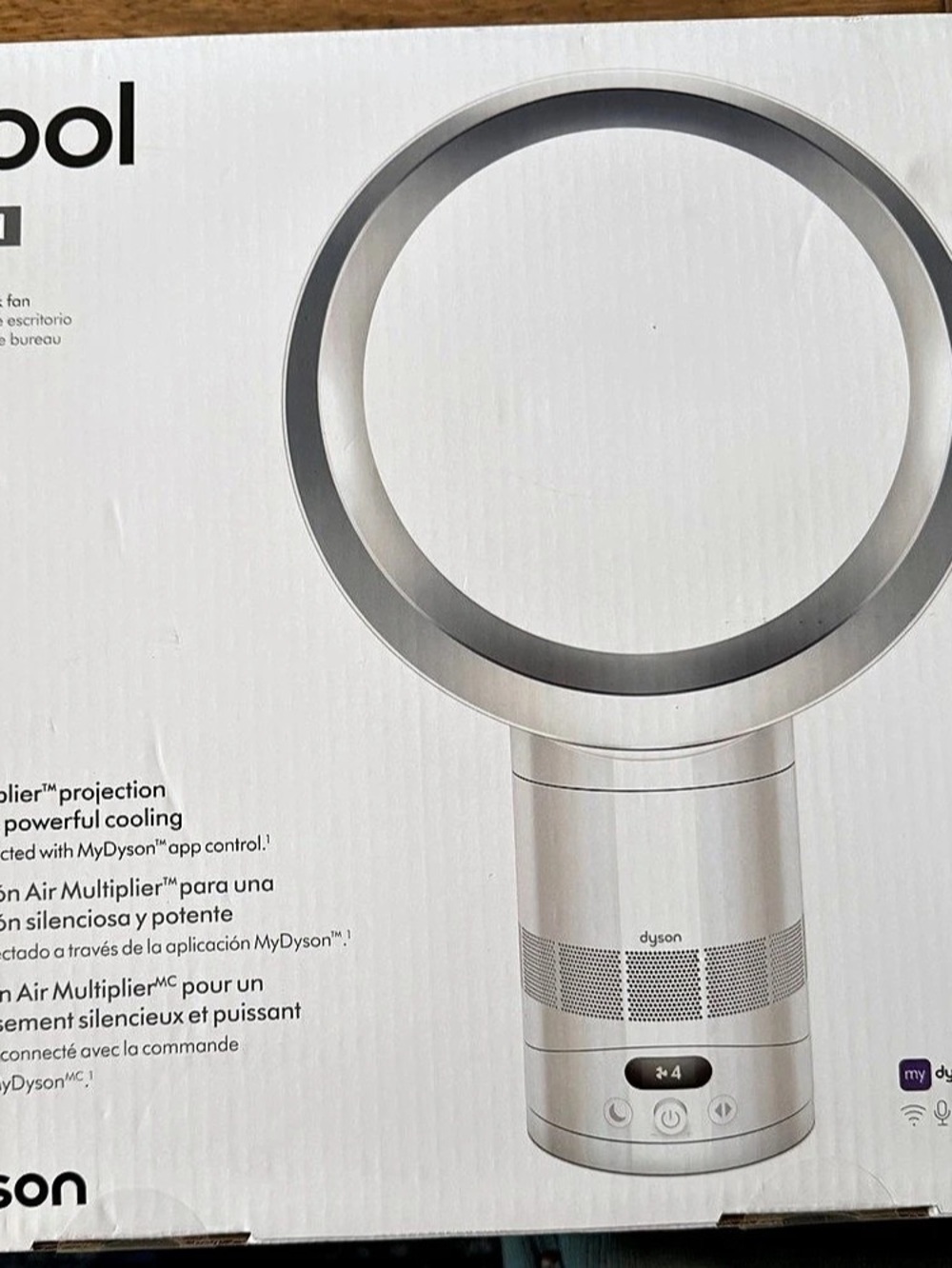 Dyson Cool CF1 Air Multiplier Cooling Fan White & Silver